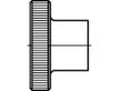 Reyher DIN 466 A 1/A 2 Rändelmuttern, hohe Form Produktbild img2 S