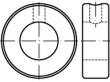 Reyher DIN 705 Stahl Form B Stellringe, leichte Reihe, mit Bohrung für Kegelstift Produktbild img2 S