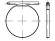 Reyher DIN 3017 1.4016 (W2) Form A Schlauchschellen, mit Schneckenantrieb Produktbild img2 S