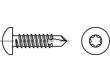 Reyher ~DIN 7504 Stahl Form N-ISR galvanisch verzinkt Bohrschrauben, mit Blechschrauben-Gew., mit Linsenkopf nach ISO 14585, mit ISR Produktbild img2 S
