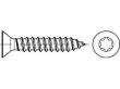 Reyher ~DIN 7982 Stahl Form C-ISR galvanisch verzinkt Senk-Blechschrauben mit Spitze, Innensechsrund Produktbild img2 S