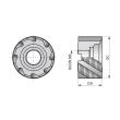 Dormer Pramet Walzenstirnfräser D40263.0 Produktbild img3 S