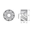 Dormer Pramet Walzenstirnfräser D42063.0 Produktbild img3 S