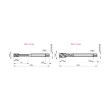 HSS-E-PM-Gewindebohrer mit Spiralnut, metrisch, DIN-Norm, TiCN-beschichtet E398M14 Produktbild img3 S
