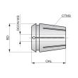 Dormer Pramet ER Spannzangen mit Abdichtung ER-C-S Produktbild img2 S