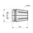Dormer Pramet ER Gewindebohrer Spannzangen mit Dichtstopfen ER-T-S Produktbild img2 S