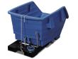 asecos Kippbehälter, PE Blau, Inhalt 750,00Liter, Maße 1145x1650x890 mm Produktbild img1 S
