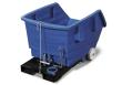 asecos Kippbehälter, PE Blau, Inhalt 500,00Liter, Maße 960x1530x830 mm Produktbild img1 S