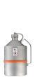 asecos Transportkanne, polierter Edelstahl 1.4571, Inhalt 1,00Liter, Maße 110x110x235 mm Produktbild img1 S
