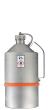 asecos Transportkanne, polierter Edelstahl 1.4571, Inhalt 2,00Liter, Maße 130x130x295 mm Produktbild img1 S
