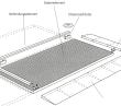Distanzverbinder, verzinkter Stahl, Maße 25x120x123 mm Produktbild