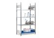 asecos Gefahrstoffregal (Grundregal) REG 1064, verzinkter Stahl, Maße 1060x637x2000 mm Produktbild img1 S