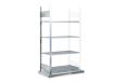 asecos Gefahrstoffregal (Anbauregal) REG-B 1054, verzinkter Stahl, Maße 1006x526x2000 mm Produktbild img1 S