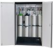 asecos Druckgasflaschenschrank G90.205.140 in Laborweiß (ähnl. RAL 9016), Flügeltüren, 1x Standardinneneinrichtung Druckgasflaschen (Stahlblech) Produktbild