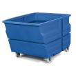 asecos Mehrzweckbehälter, PE Blau, Inhalt 800,00Liter, Maße 1030x1340x900 mm Produktbild img1 S