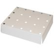 asecos Lochblecheinsatz Standard für für Sicherheitsschränke Q90/Q30, pulverbeschichtetes Stahlblech Lichtgrau RAL 7035, Breite 600 mm Produktbild img1 S