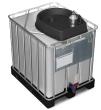 asecos IBC-Trichter, PE, Inhalt 30,00Liter, Maße 690x820x200 mm Produktbild img1 S