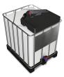 asecos IBC-Trichter, Polyethylen leitfähig, Inhalt 15,00Liter, Maße 790x730x175 mm Produktbild