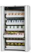 asecos Sicherheitsschrank S90.196.120.FDAO in Lichtgrau, automatische Falttüren, 6x Auszugswanne (Stahlblech) Produktbild