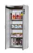 asecos Sicherheitsschrank S90.196.090.WDAS in Lichtgrau, 3x Fachboden und Lochblech (Edelstahl) Produktbild