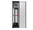 asecos Druckgasflaschenschrank G90.205.060.2F.R in Laborweiß (ähnl. RAL 9016), Flügeltür, 1x Standardinneneinrichtung Druckgasflaschen (Stahlblech) Produktbild