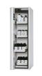 asecos Sicherheitsschrank S90.196.060.075.FDAC in Lichtgrau, Falttür, 4x Auszugswanne (Stahlblech) Produktbild