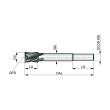 Dormer Pramet Senkbohrer Körper, lange Serie für Flugzeugbau G705 Produktbild img2 S