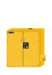 Sicherheitsschrank S90.129.120.WDAS in Sicherheitsgelb, 3x Fachboden (Edelstahl) Produktbild img2 S