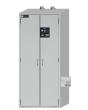 asecos Druckgasflaschenschrank G30.205.090 in Lichtgrau, Flügeltüren, 1x Standardinneneinrichtung Druckgasflaschen (Stahlblech) Produktbild img2 S