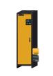 Sicherheitsschrank Q30.195.056 in Anthrazitgrau, Flügeltür in Sicherheitsgelb, 4x Auszugswanne (Stahlblech) Produktbild img1 S