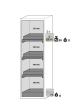 asecos Sicherheitsschrank S-CLASSIC-90 WDASL BxTxH(mm) 596x616x1968 Produktbild img3 S