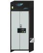 Umluftfilterschrank FX90.229.090.WDAC in Anthrazitgrau, Flügeltüren in Lichtgrau, 4x Auszugswanne (Edelstahl) Produktbild