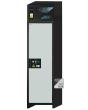 Umluftfilterschrank FX90.229.060.WDACR in Anthrazitgrau, Flügeltür in Lichtgrau, 3x Fachboden (Edelstahl) Produktbild