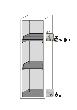 Sicherheitsschrank S-PHOENIX Vol.2-90 FDACR BxTxH(mm) 596x616x1968 Produktbild img2 S