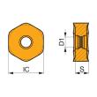 Dormer Pramet Fräswendeschneidplatte - Planfräsen HNGX 06 Produktbild img2 S