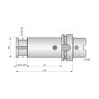 Dormer Pramet Aufnahme für Scheibenfräser HSK-A-FMH4 Produktbild img1 S