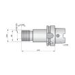 Dormer Pramet Gewindeschneid-Schnellwechselfutter mit Längenausgleich HSK-A-QTCC Produktbild img2 S