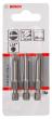 Bosch Schrauberbit Extra-Hart S 0,8 x 5,5, 49 mm, 3er-Pack Produktbild img2 S