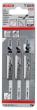 Bosch Stichsägeblatt T 101 B Clean for Wood, 3er-Pack Produktbild img2 S