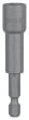 Bosch Steckschlüssel, 65 x 10 mm, M 6, Tiefenanschlag 2 607 002 586 Produktbild img1 S