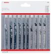 Bosch 10-tlg. Stichsägeblatt-Set für Wood, T-Schaft Produktbild img1 S