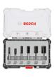 Bosch Fräser-Set, 6-teiliges Nutfräser-Set, 8-mm-Schaft Produktbild img1 S