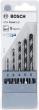 Bosch HSS PointTeQ Sechskantbohrer-Set, 5-tlg., 2–6 mm Produktbild