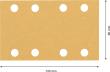Bosch EXPERT C470 Schleifpap., 8 Löcher für Schw.schl., 80 x 133 mm, 10er-Pack Produktbild img13 S