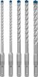 Bosch EXPERT SDS plus-7X Hammerbohrer-Set, 6/6/8/8/10x100x165 mm, 5-tlg. Produktbild img1 S