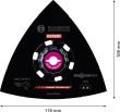 Bosch EXPERT MAVZ 116 RT10 Schleifplatte für Multifunktionswerkzeuge, 116 mm Produktbild img15 S