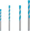 Bosch EXPERT CYL-9 Multi Construction Bohrer-Set, 5,5x85/6x100/7x100/8x120 mm, 4-tlg. Produktbild img1 S