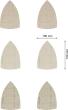 Bosch EXPERT M480 Schleifnetz Set, 100x150mm, K80-180, 10-tlg. Produktbild img13 S