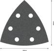 PRO F355 Schleifblatt, 93 mm, G120 Produktbild img3 S