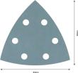 Bosch PRO F355 Schleifblatt, 93 mm, G1200 Produktbild img3 S
